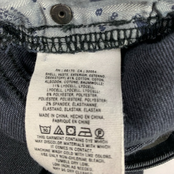 Pilcro & The Letterpress Anthro | High Rise Skinny Jeans 26 Curvy - Picture 12 of 12